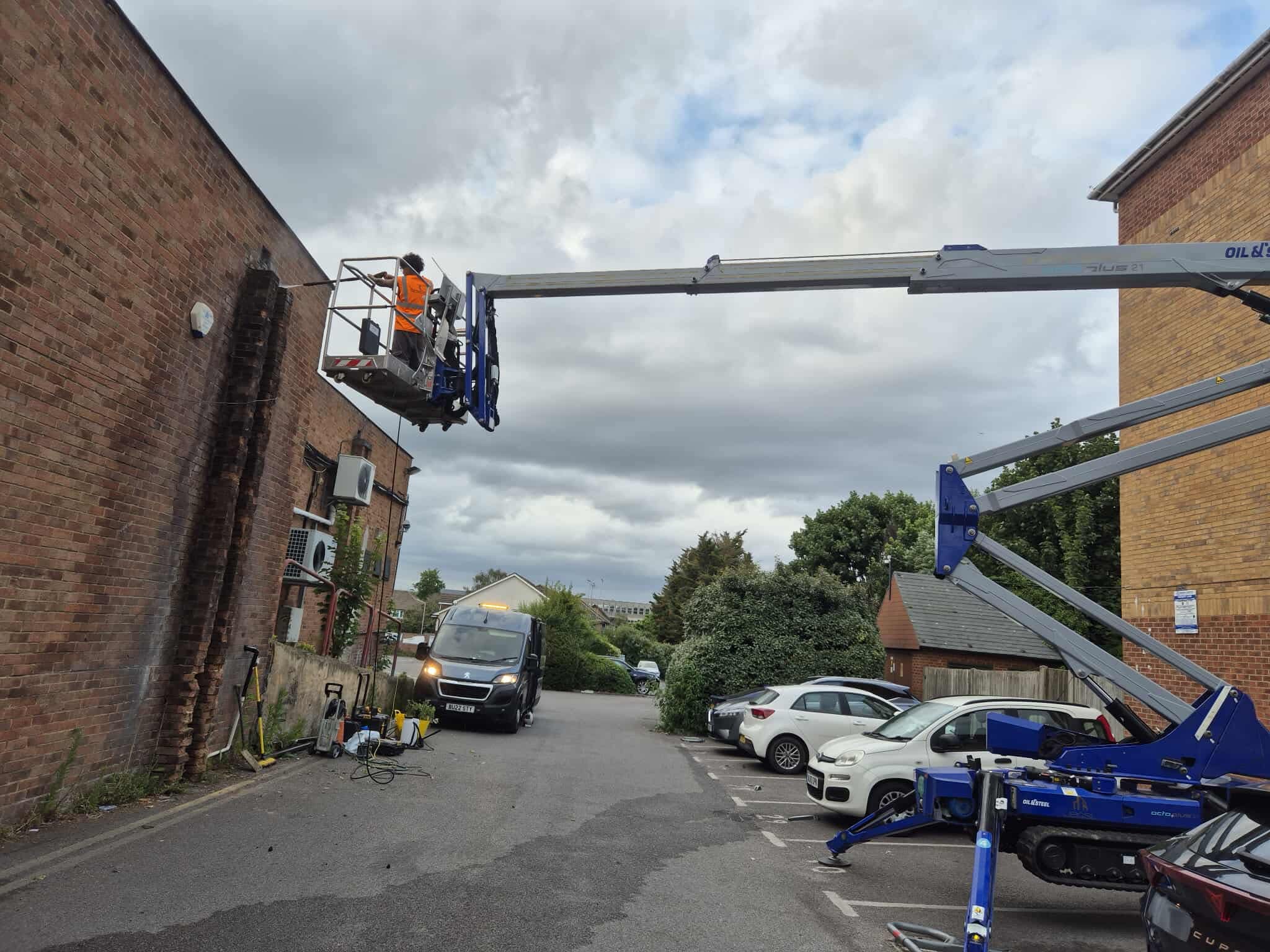 Oil & Steel Octopus 21 Spider Lift